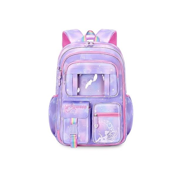 FANDARE Ultra-léger Sac à Dos Enfant Sacs Scolaires Filles Cartables Scolaires Sac décole Sacs Scolaires pour 1-3 Année Étud