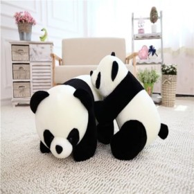 Jouet en Peluche Poupée Panda potelée Super Mignonne, Jouet en Peluche, poupée en Tissu, Oreiller de Couchage, Compagnon for 