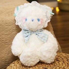 SaruEL Kawaii Bunny Doll Enfants Ours en Peluche Peluches Lapin Jouets Mignon en Peluche Enfants Cadeaux Mignon Anniversaire 