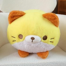 NOpinz Nouveau Kawaii Chat Doux Jouet en Peluche Mignon Doux Chaton Oreiller en Peluche Doux canapé Coussin Animal poupée Fil