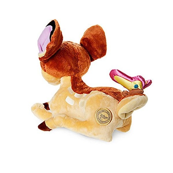 Bambi Disney Officiel 27cm avec Papillon en Peluche