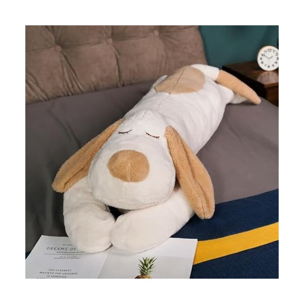 EacTEL Chien Géant Jouet en Peluche Long Oreiller Haute Qualité en Peluche Animal Décoration De La Maison Canapé Coussin Enfa