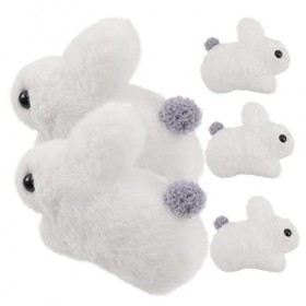 Toyvian 20 Pièces Accessoires De Lapin Porte-clés Animal Lapin Pendentif De Sac à Main Porte-clés pour Clés De Voiture Porte-