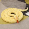 Jouet en Peluche Serpent géant Python doré Peluche Serpent Jouet en Peluche Enfants garçon Cadeau décoration Anniversaire Cad