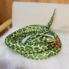 Jouet en Peluche Serpent géant Python doré Peluche Serpent Jouet en Peluche Enfants garçon Cadeau décoration Anniversaire Cad