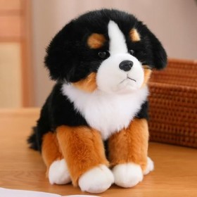 SaruEL Chien Mignon Doberman Peluche Jouet en Peluche Animal Enfants Cadeau d’Anniversaire Cadeau de Noël 25CM 1
