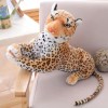 Énorme Peluche Peluche Animal Tigre Blanc Jaguar poupée Enfants Cadeau d’Anniversaire Cadeau de Noël 75cm 3