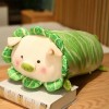 SaruEL Peluche Chou Cochon Oreiller Jouet Peluche Animal Kawaii Fille Oreiller Doux poupée créative Enfants Cadeaux de Noël 4