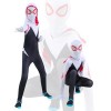 AOOWU Déguisement Enfant Classique Spider, Costume Super Héros Complet, Cosplay Halloween Body Costume pour Enfants Fille 120