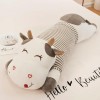 Dessin Animé Vache en Peluche Jouet Vache en Peluche Animal Poupée Oreiller Doux Décoration D’intérieur Cadeau Anniversaire C