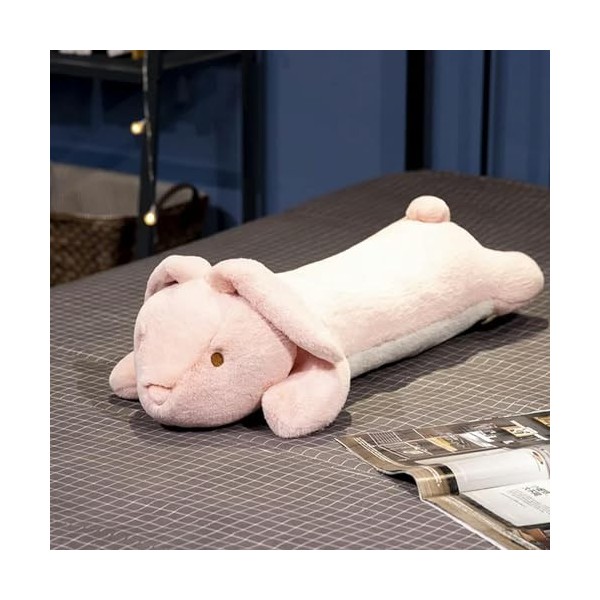 SaruEL Animaux en Peluche Lapin en Peluche Chien Cochon Pingouin Oreiller Fille Kawaii Doux Animal Oreiller Enfants Jouets Ca