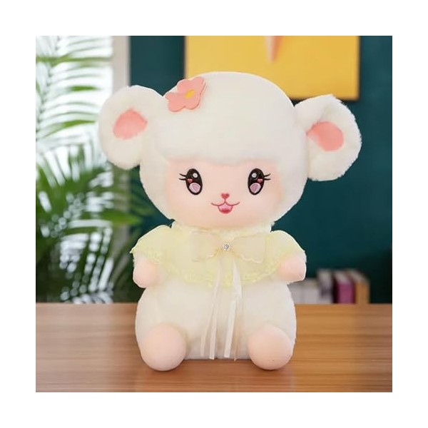 Populaire Nouveau Kawaii Cartoon Mouton Animal en Peluche Poupée Accessoires pour La Maison Jouets Mignons Petite Amie Saint 