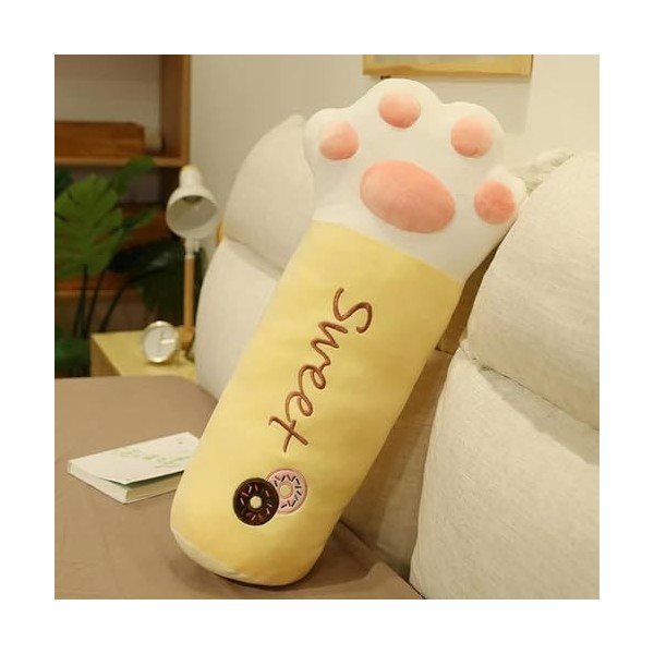 SaruEL Patte de Chat Kawaii Peluche Animal Coussin canapé Sieste Oreiller poupée Fille Cadeau d’Anniversaire Cadeau de Noël 6