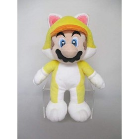 Sanei Super Mario 3D World Neko Cat Mario 22,9&nbsp;cm poupée en Peluche