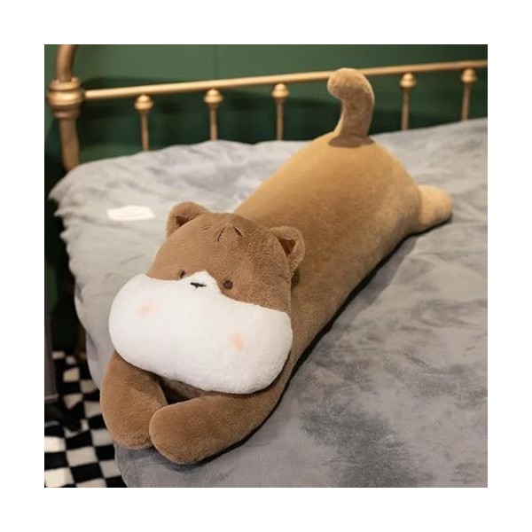 Kawaii Chien Peluche Jouet Peluche Animal Chat Lapin Tapis de Sommeil Oreiller poupée Enfants Anniversaire Cadeaux de Noël 90