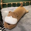 Kawaii Chien Peluche Jouet Peluche Animal Chat Lapin Tapis de Sommeil Oreiller poupée Enfants Anniversaire Cadeaux de Noël 90