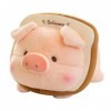 VOTIVA Jouets en Peluche Mignon guérison Toast Cochon Oreiller en Peluche poupée Mignon Cochon Cadeau danniversaire Grande F