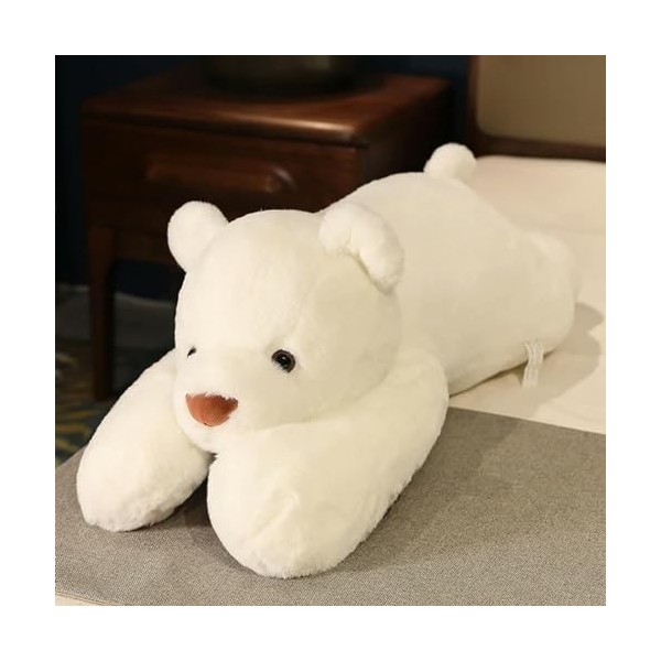 KiLoom Peluche Panda Jouets Couché Peluche Peluche Moelleux Ours Chiot Poupée Belle Animal en Peluche Coussin pour Enfants Ca