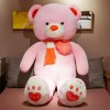 Nouveau Ours en Peluche avec Écharpe en Peluche Animal Peluche Ours en Peluche Poupée Cadeau D’Anniversaire de la Saint-Valen