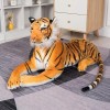 NOpinz Nouveau Réaliste Tigre Léopard Peluche Jouet en Peluche Animal Tigre Jaguar Poupée Enfants Cadeau D’Anniversaire Cadea