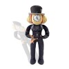 Peluche Skibid Toilet Titan Clockman, peluches de toilette Skibid, jouet de toilette Skibid, figurine en peluche Clockman en 