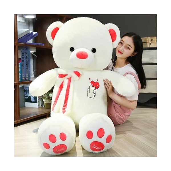 Grande Taille Ours en Peluche Jouet Mignon Géant Ours Énorme Poupée en Peluche Enfants Jouets Cadeau D’Anniversaire pour Peti