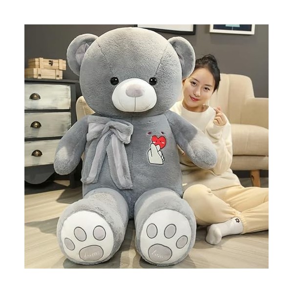 Grande Taille Ours en Peluche Jouet Mignon Géant Ours Énorme Poupée en Peluche Enfants Jouets Cadeau D’Anniversaire pour Peti