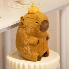LfrAnk Kawaii Capybara Peluche Jouets Animaux en Peluche Capybara Peluche poupée Jouets Anniversaire Cadeaux de Noël 60cm 1