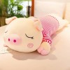 PaMut Géant Mignon Doux Velours Coton Cochon Jouet en Peluche Cochon poupée Cochon en Peluche Cochon Oreiller Cadeau d’Annive