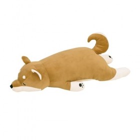 NEMU NEMU Peluche - Kotarou le Chien Shiba - Coussin à câliner - Ultra doux - Taille L - 52 cm