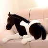 KiLoom Simulation Animal Cheval en Peluche Jouet Couché Cheval Poupée pour Cadeau D’Anniversaire 70cm 2