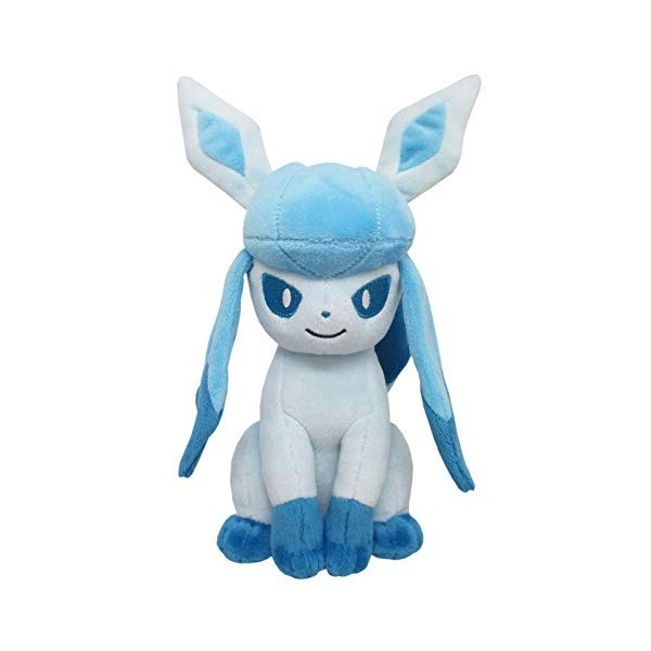 Sanei Pokemon All Star Collection PP124 Glaceon 7" Stuffed Plush