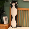 Mignon Chat Peluche Jouet Animal en Peluche Banc créatif Remplissage Tapis Maison canapé décoration Cadeau d’Anniversaire Cad