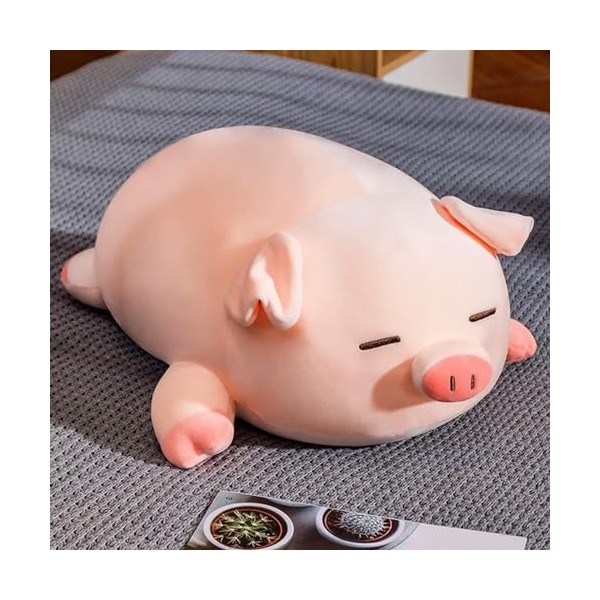 Cochon Oreiller Peluche Jouet en Peluche Animal Mignon Cochon Poupée Mignon Animal Coussin Enfant Peluche Dessin Animé Jouet 