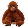 JAWSEU Peluche Orang-Outan, Orang-outan Peluche, Animal en Peluche Douce Et Souple Oreiller en Peluche Stuffed Animals Jouet 