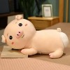 Kawaii Cartoon Cochon Rose Husky Animal Peluche Doux Peluche Jouet Oreiller Anti-Extrusion Coussin décoration de la Maison Or