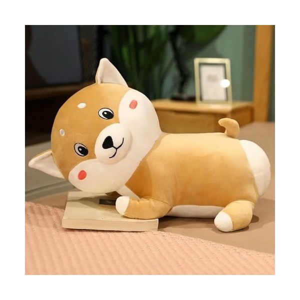 Kawaii Cartoon Cochon Rose Husky Animal Peluche Doux Peluche Jouet Oreiller Anti-Extrusion Coussin décoration de la Maison Or