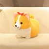 SaruEL Mignon Corgi Peluche Jouets en Peluche Animaux en Peluche Bande Dessinée Oreiller Mignon Cadeaux De Noël pour Enfants 