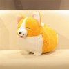 SaruEL Mignon Corgi Peluche Jouets en Peluche Animaux en Peluche Bande Dessinée Oreiller Mignon Cadeaux De Noël pour Enfants 