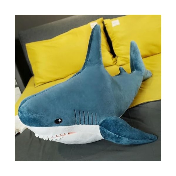 EacTEL Requin Peluche Jouet Super Doux Oreiller Lit Décoration De La Maison Oreiller Haute Qualité Enfants Cadeau D’Anniversa
