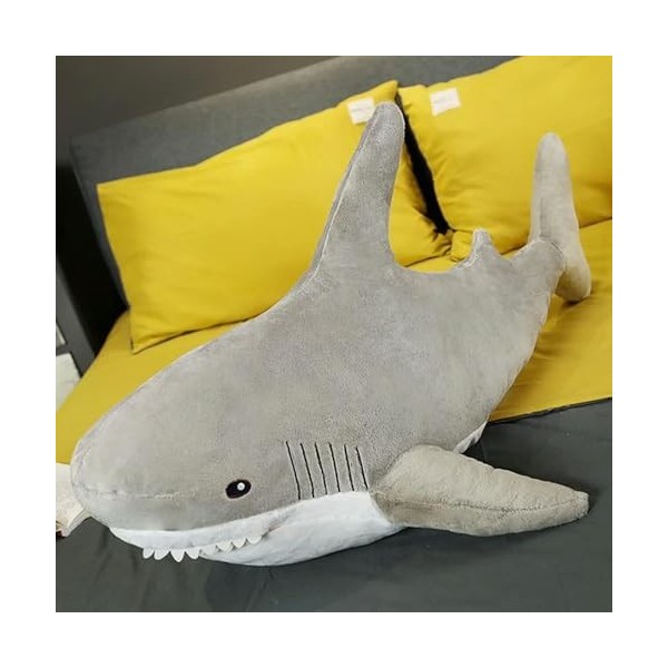 EacTEL Requin Peluche Jouet Super Doux Oreiller Lit Décoration De La Maison Oreiller Haute Qualité Enfants Cadeau D’Anniversa