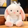 SaruEL Jolie Princesse Lapin avec Jupe Peluche Lapin Peluche poupée Enfant Jouet Oreiller Fille Cadeau d’Anniversaire 65cm 1