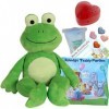 Grenouille en peluche – 40 cm – Construisez votre propre kit de fabrication dours en peluche avec enregistreur vocal