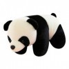 VOTIVA Jouets en Peluche Poupée Panda géant simulée, Jouet en Peluche, Cadeau danniversaire, poupée Panda couché Mignon, Ore