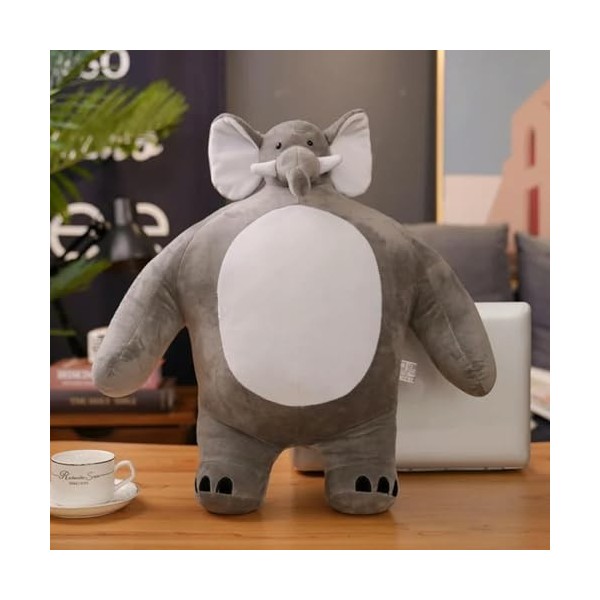 EacTEL Ours Kawaii, Peluches, Pandas, Renards, Tigres, Éléphants, Poupées Lion, Animaux en Peluche, Coussins, Anniversaires d