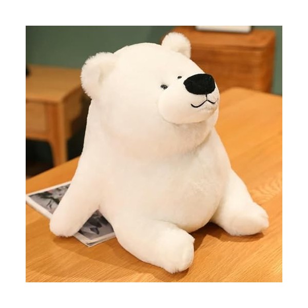 KiLoom Bande Dessinée Peluche Ours Blanc Panda Jouets Joufflu Ours en Peluche Poupée Coussin Coussin Peluche Poupées Douces p