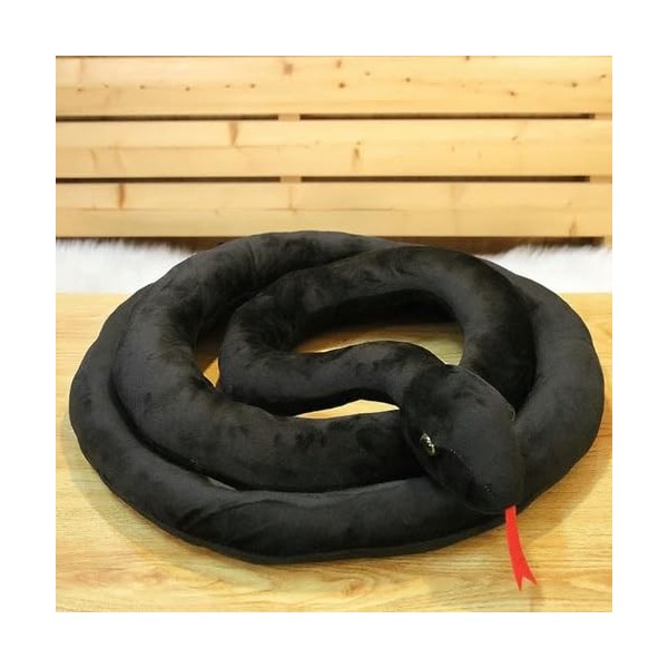 SaruEL Peluches, Serpents géants, Animaux, Pythons, Jouets, poupées en Peluche, Cadeaux de Noël, Cadeaux d’Anniversaire Enfan
