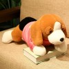 SaruEL Kawaii Peluche Chien Peluche Jouet Beagle Chiot Chiot avec Vêtements Oreiller Doux Mignon Animal Poupée Cadeau D’Anniv