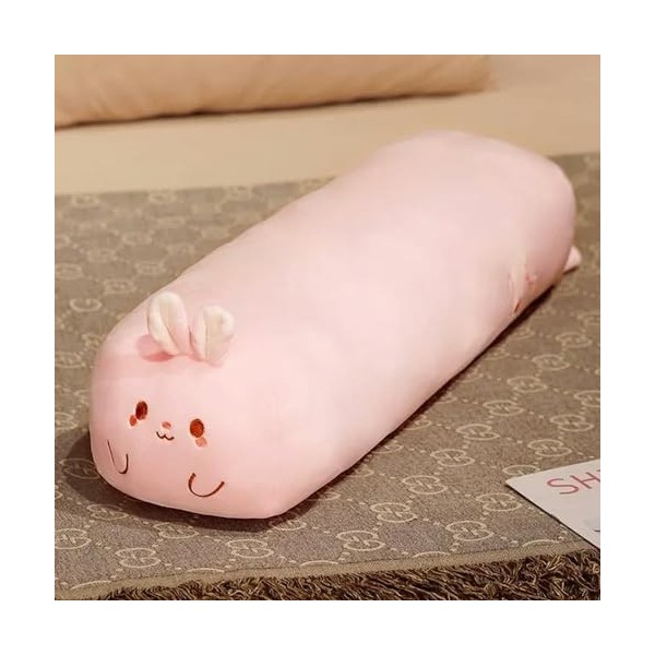 NOpinz Coussin Animal Carré Rectangle Dinosaure Cochon Panda Lapin Husky Peluche Jouet Câlin Coussin Poupée Cadeau Anniversai