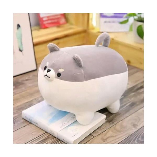 SaruEL Peluche Animal Corgi Oreiller Cadeau de Noël Enfants Kawaii Cadeau de la Saint-Valentin Mignon Shiba Inu Chien Peluche